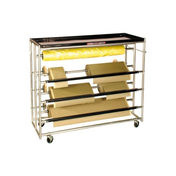 S And H Industries Keysco Mobile Prep Station, Steel, 48"W x 18"D x 43"H, 300Lbs Capacity 78015 - main